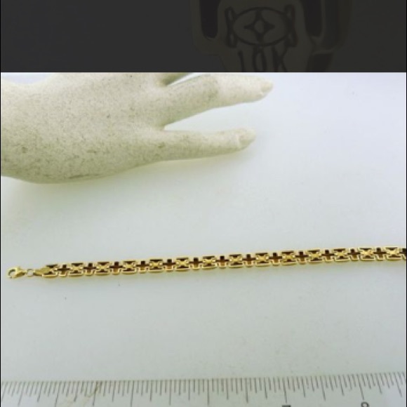 Preloved Solid 10K Bracelet - Picture 4 of 7